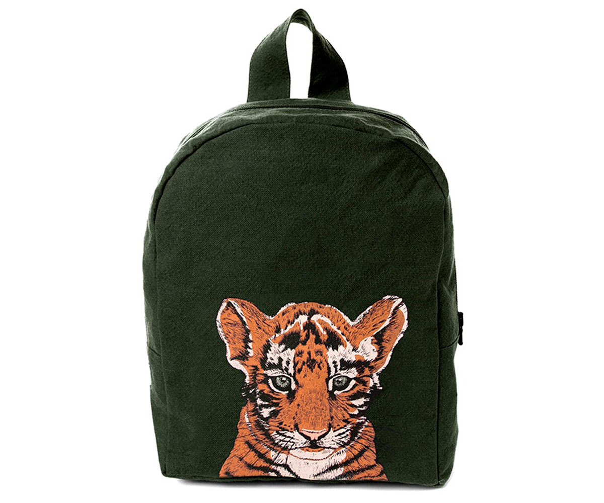 Hardy Le Sac A Dos Des Maternelles En Coton Recycle Bebe Tigre Tutete