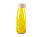Garrafa sensorial Flutuante Amarela
