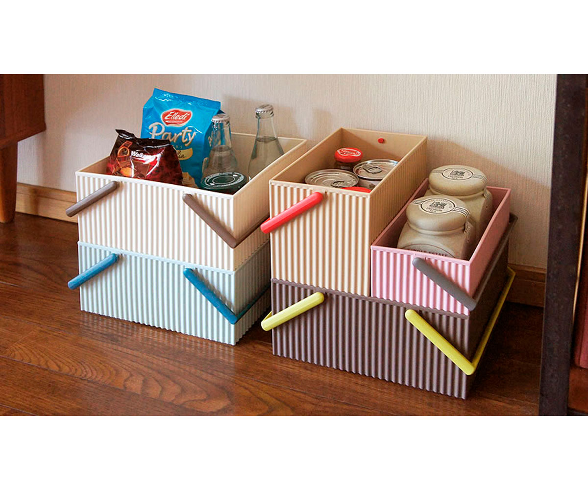 Caja Organizadora Box L Gris - Tutete
