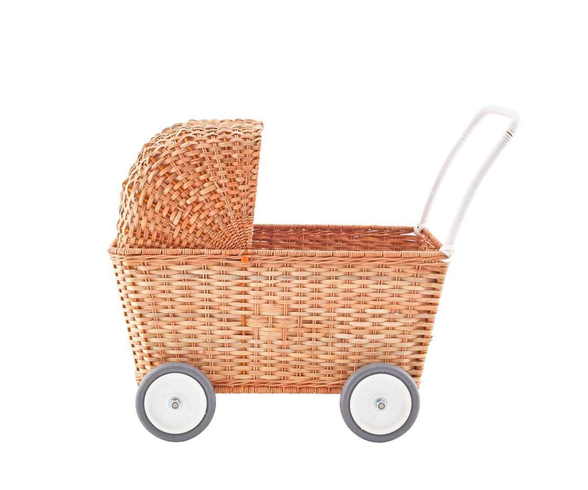 Carrito De Muñecas Strolley Natural