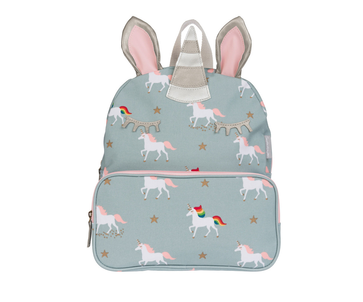 Mochila Preescolar Unicornio Personalizable - Tutete