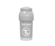 Twistshake Biberon Anticolica Pastel Grigio 180ml