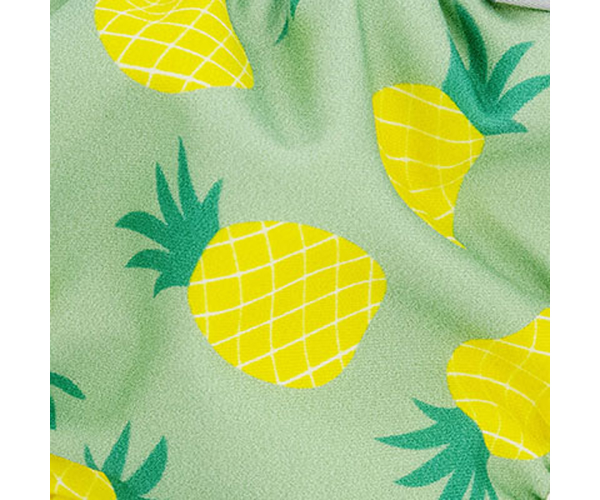 Couche Maillot de Bain Ananas Vert - Tutete