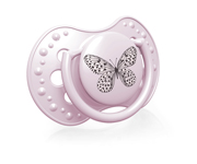 2 Chupetas Lovi Botanic Pink Vintage
