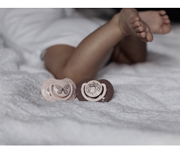 2 Chupetas Lovi Botanic Pink Vintage