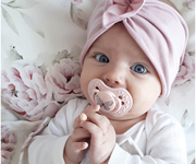 2 Chupetas Lovi Botanic Pink Vintage