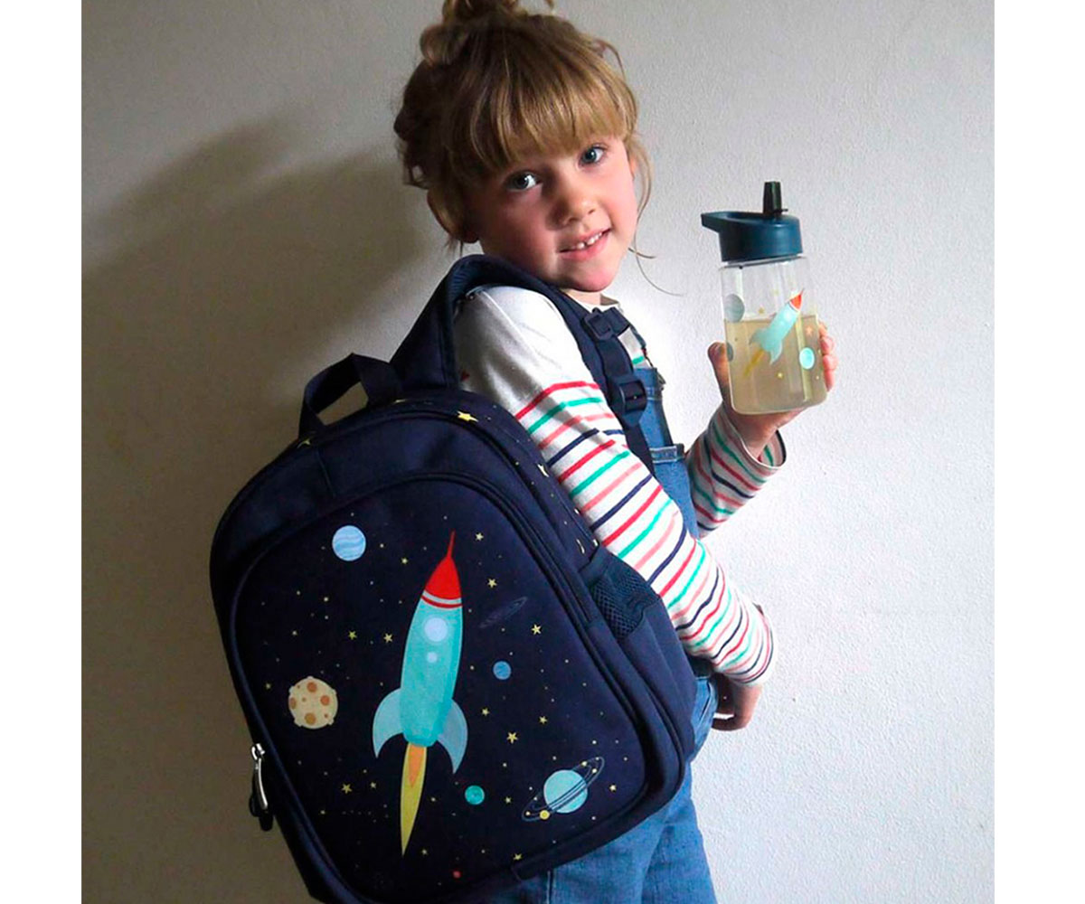 MOCHILA +2AÑOS COSMOS BOLSILLO TÉRMICO - Kidshome