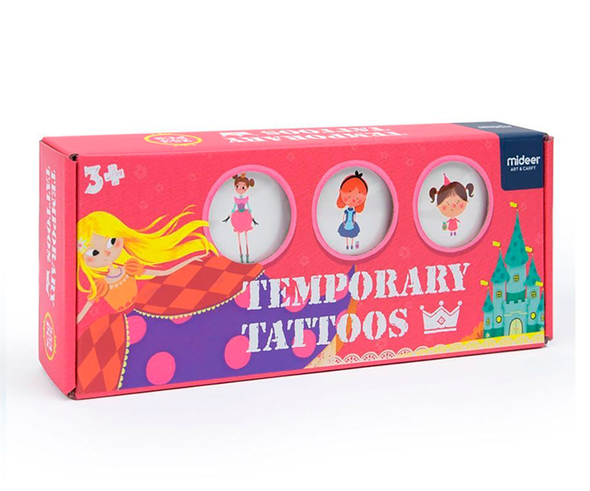 Tatuajes Temporales Princesas