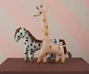 Darling cushion baby guggi giraffe