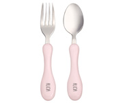 Set de couverts de voyage rose - Tutete