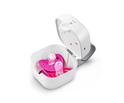 Mini Esterilizador Chupetes 59S Luz LED Blanco
