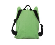 Mochila Infantil El Monstruo de Colores Verde Personalizable