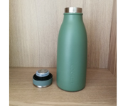 Bouteille isotherme Estella en acier inoxydable Moutarde
