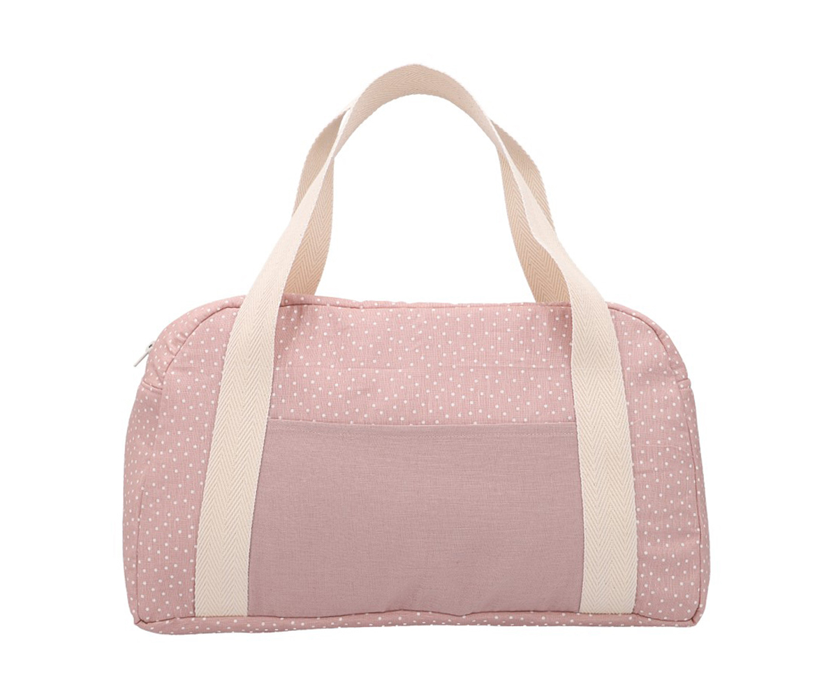 Bolsa Deporte Mini Dot Rosa Personalizable - Tutete