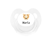 Chupete Personalizado Retro Leopardo