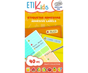 40 Etichette Adesive Testo Libero Frutta