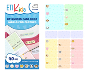 40 tiquettes pour Vtements crit ton texte Animaux
