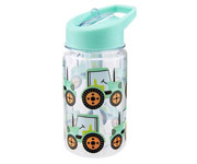 Botella Plstico con Pajita Tractor Personalizable