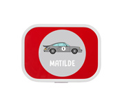 Midi Lunch Box Campus Rosso Personalizzata Bolide