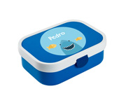 Midi Lunch Box Campus Azzurro Personalizzata Squalo