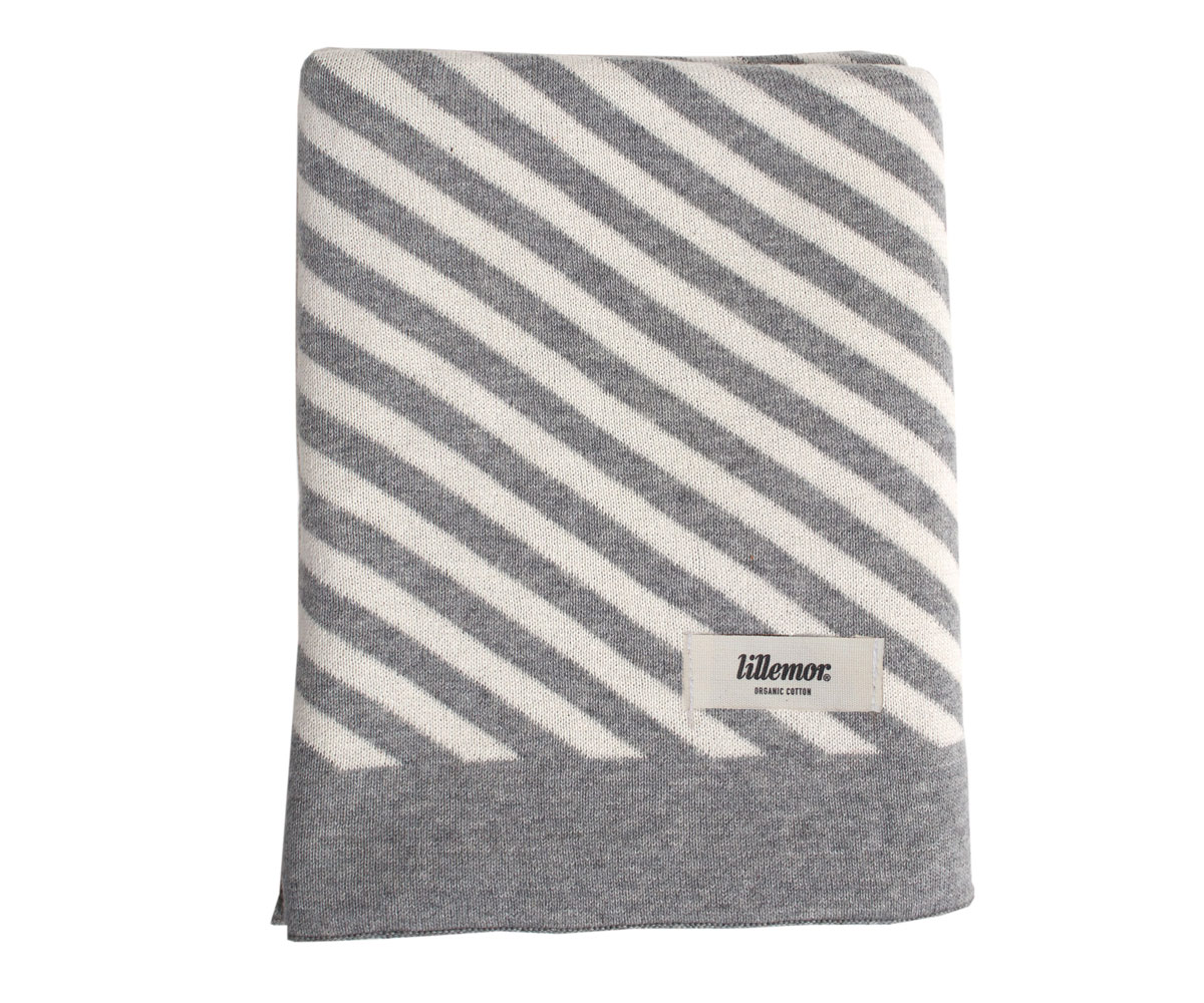 Coperta Bebè Eef Stripes Grey