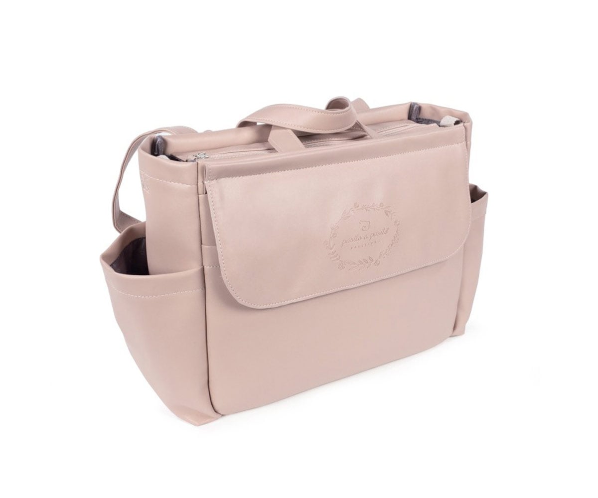 bolso carro pasito a pasito rosa
