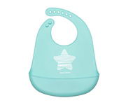 Babero Silicona Con Bolsillo  Mint