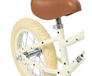 Bicicleta Banwood sin Pedales First Go! Bonton Crema
