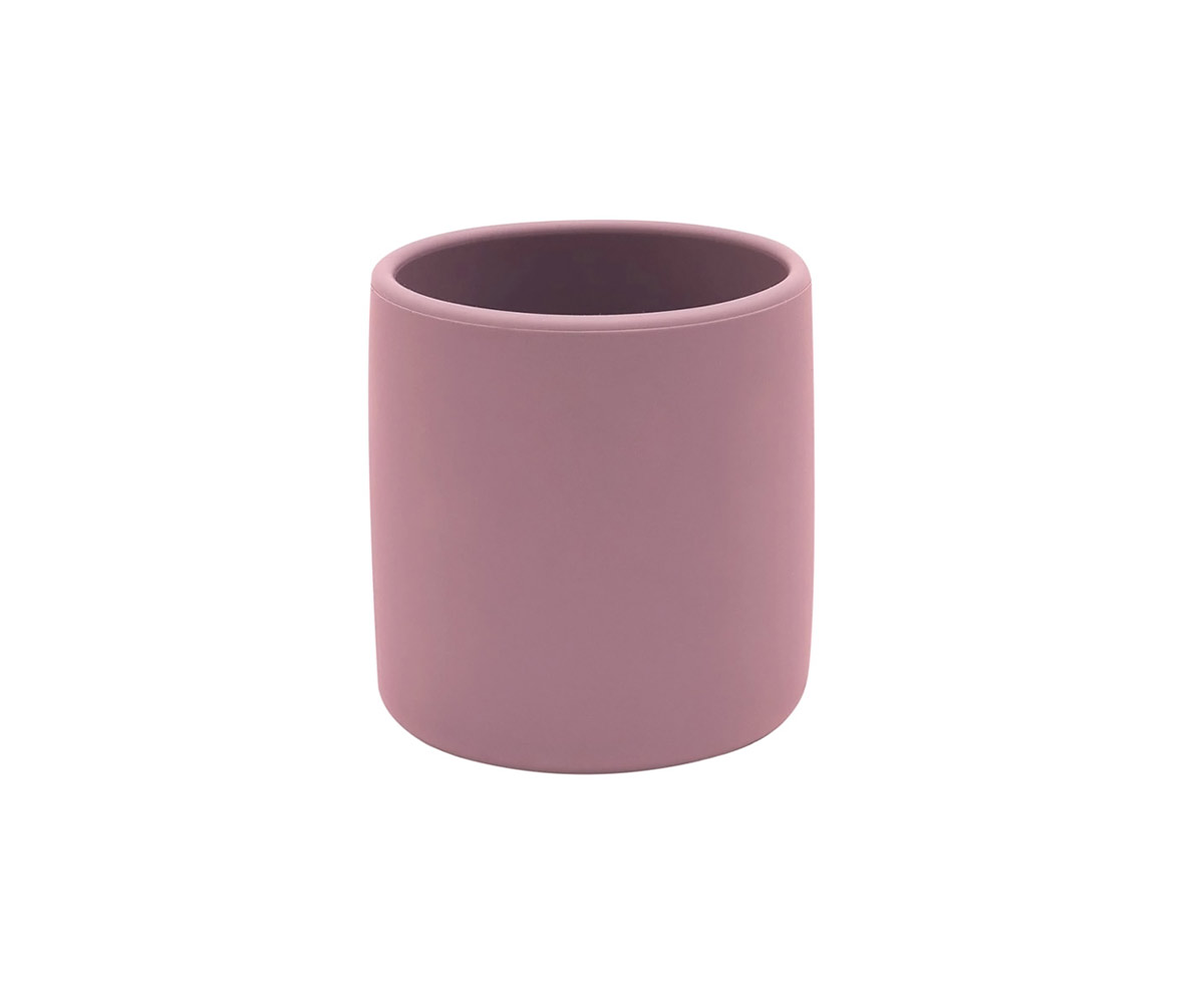 Copo De Silicone Rosa Pastel