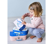 Set 3 Valigette Moon Drops Glow In The Dark