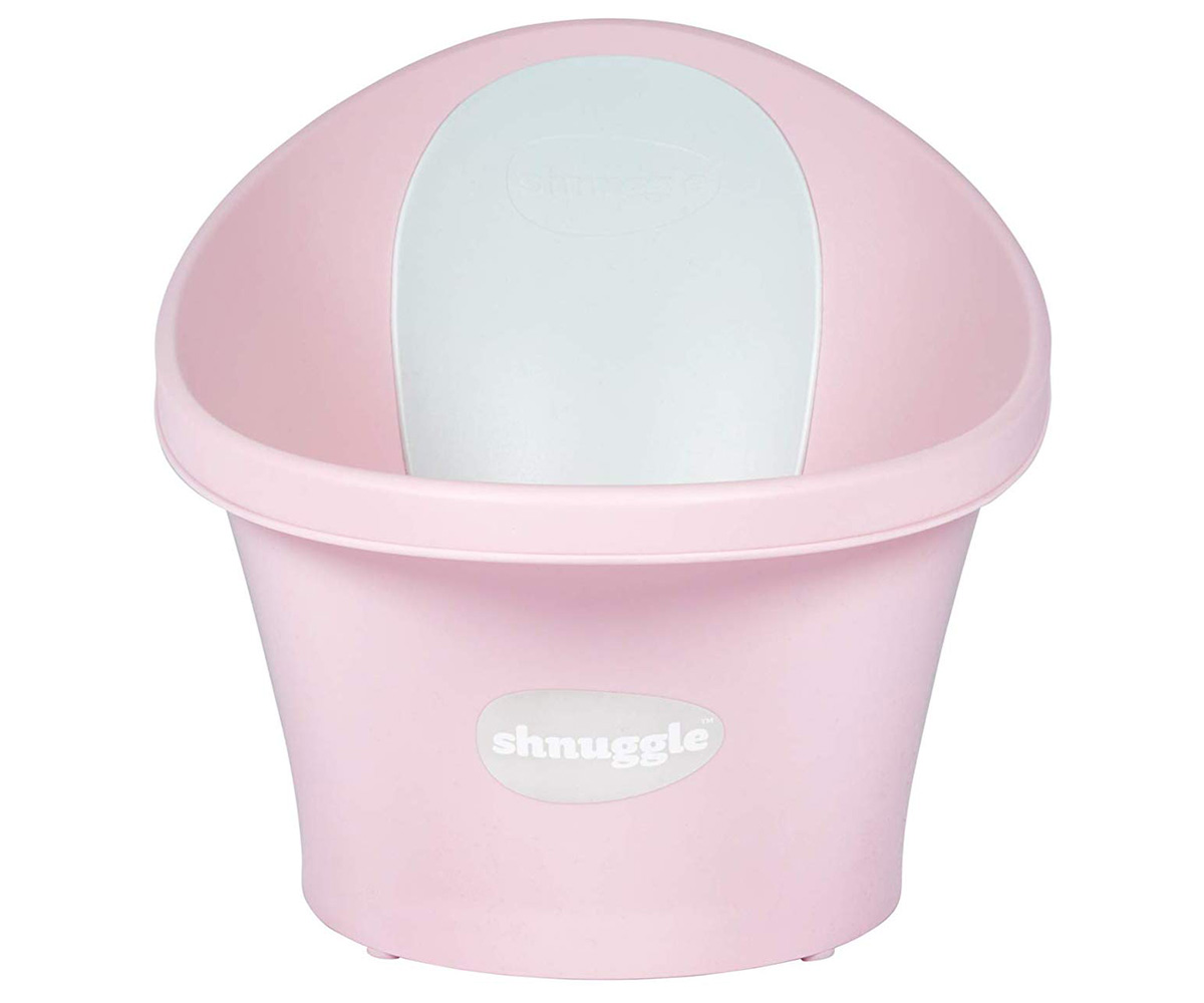 Baignoire Shnuggle Rose Dossier Blanc