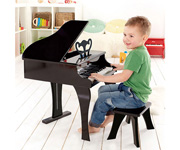 Piano De Cola Negro