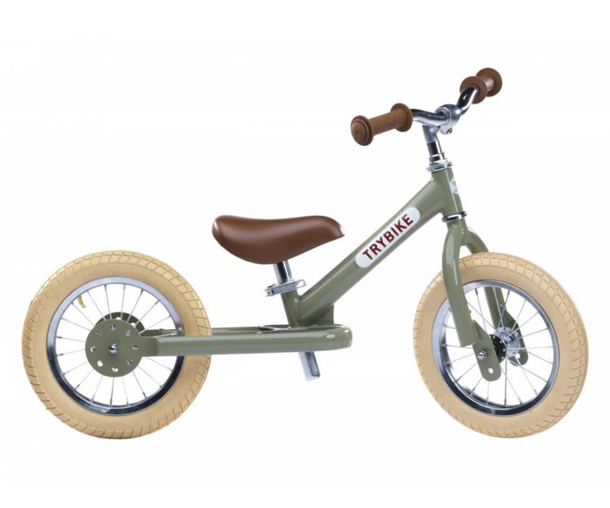 Bicicleta sem pedais Trybike Green