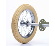 Kit Ruota Posteriore Ausiliare Trybike Bianca