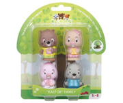 Familia de Castores Kastor