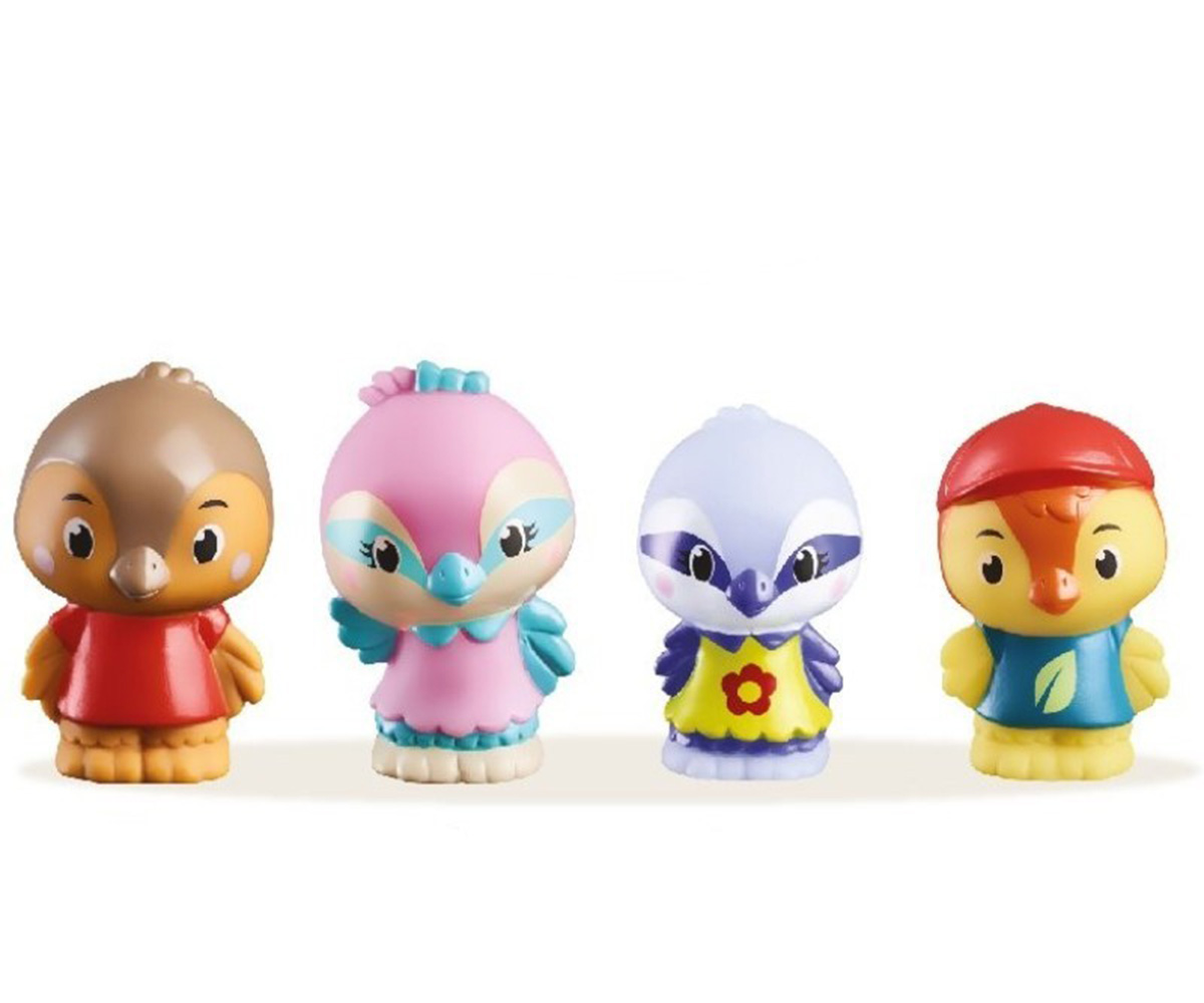 Mamá Papá Niña Niño familia de 4 Casa de muñecas muñecas de madera Para Niños Marca CE