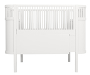 The Zebra Bed ,Baby & Jr. Classic White.