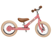 Bicicleta sem Pedais Trybike Rosa