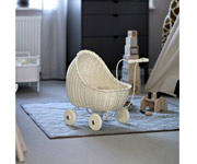 Carrito Muecas Blanco Roto