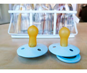 2 Chupetes BIBS Mustard/Wine