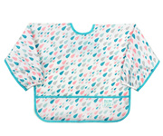 Bumkins Sleeved Bib Raindrops