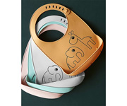 Silicone Bibs Deber Friends Poder.