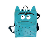Mochila infantil The Colored Monster Blue Personalizvel