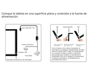 Tavoletta Luminosa LED A4 con Batteria