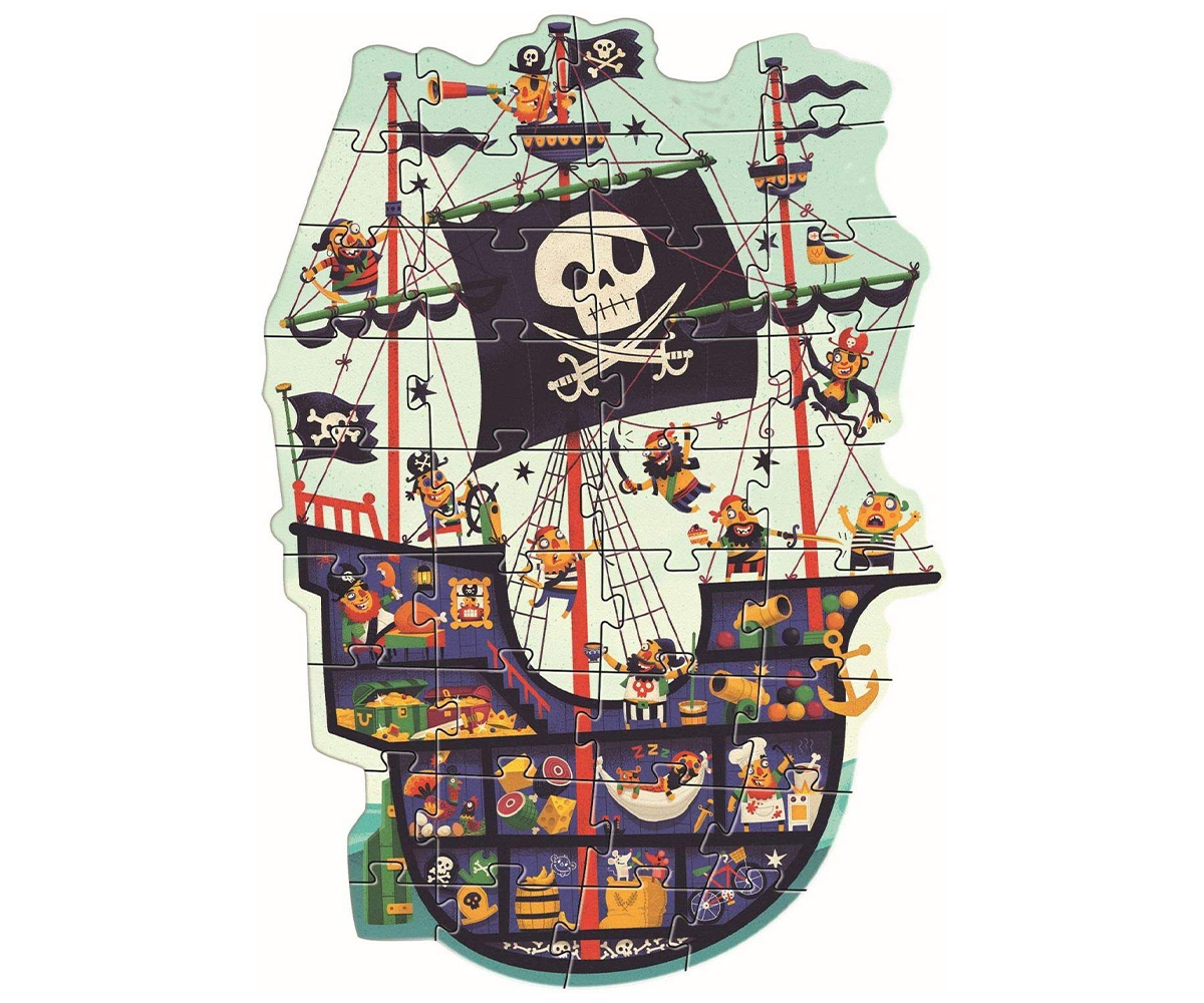 Quebra-cabeça Gigante Pirata