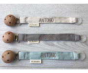 Chupetero Dusty Rose Personalizable