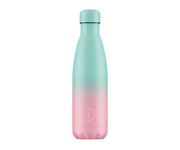 Bouteille en acier inoxydable 500 ml pastel dgrad rose & menthe