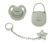 Pack Regalo Beb Bsico Sage Personalizable