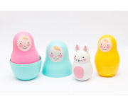 Matrioska Bo Bunny Multicolor