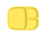 Prato compartimentos Grande Replay Amarelo Limo